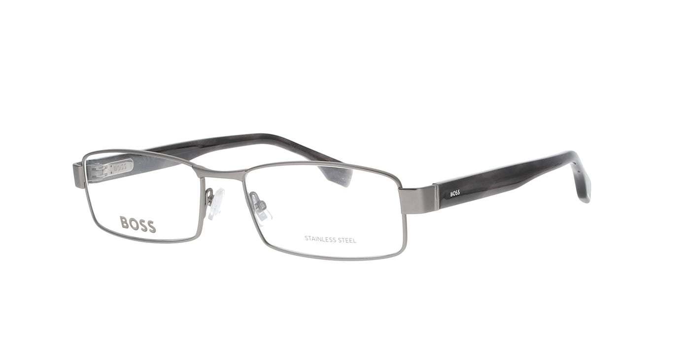 Grey Matte Ruthenium Hugo Boss Frame