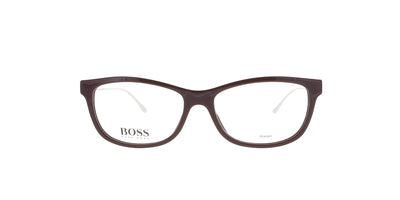 Burgundy Gold Hugo Boss Frame