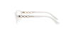 White Oval Moschino Frame