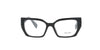 Polished Black Square Miu Miu Frame