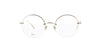 Round Gold Half Rim Dior Stellaire 012