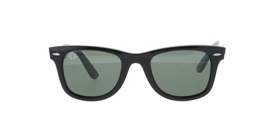 Polished Black Rayban Wayfarer Ease Sunglasses