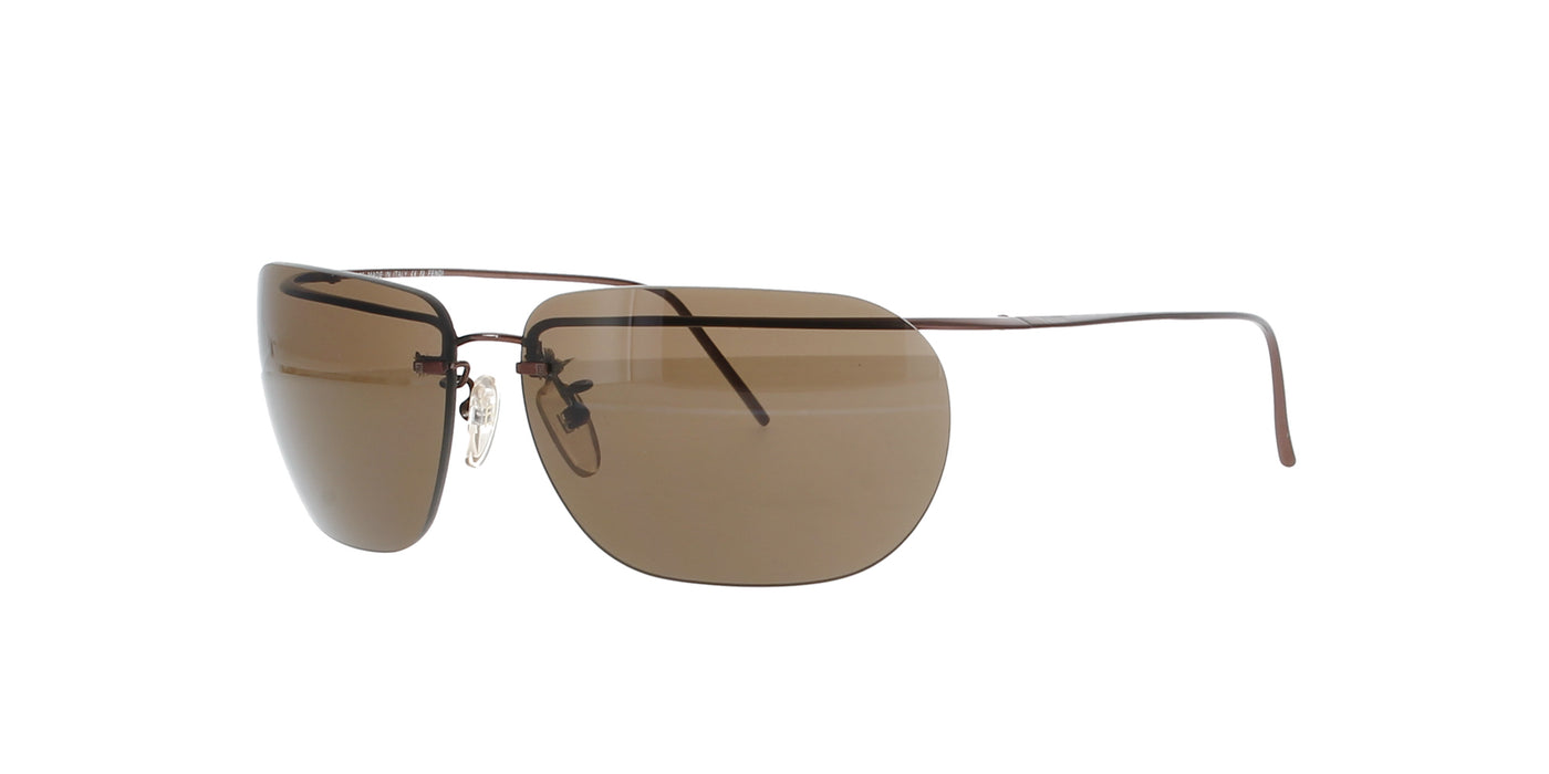 Wraparound Brown Fendi Sunglasses