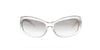 Vintage Wrap Transparent Fendi Sunglasses