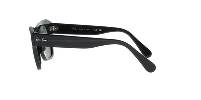 Polished Black Rayban State Street Sunglasses