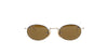 Vintage Gold Rimless Titanium Calvin Klein Sunglasses