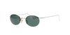 Vintage Silver Rimless Titanium Calvin Klein Sunglasses