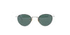 Retro Rimless Silver Titanium Calvin klein Sunglasses