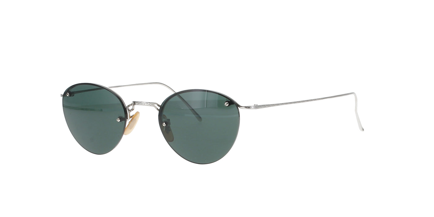 Retro Rimless Silver Titanium Calvin klein Sunglasses