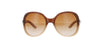 Brown Gradient Wrap Ralph by Ralph Lauren Sunglasses