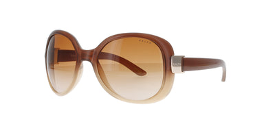 Brown Gradient Wrap Ralph by Ralph Lauren Sunglasses