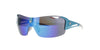 Blue Mirror Shield Rimless Carrera Sunglasses