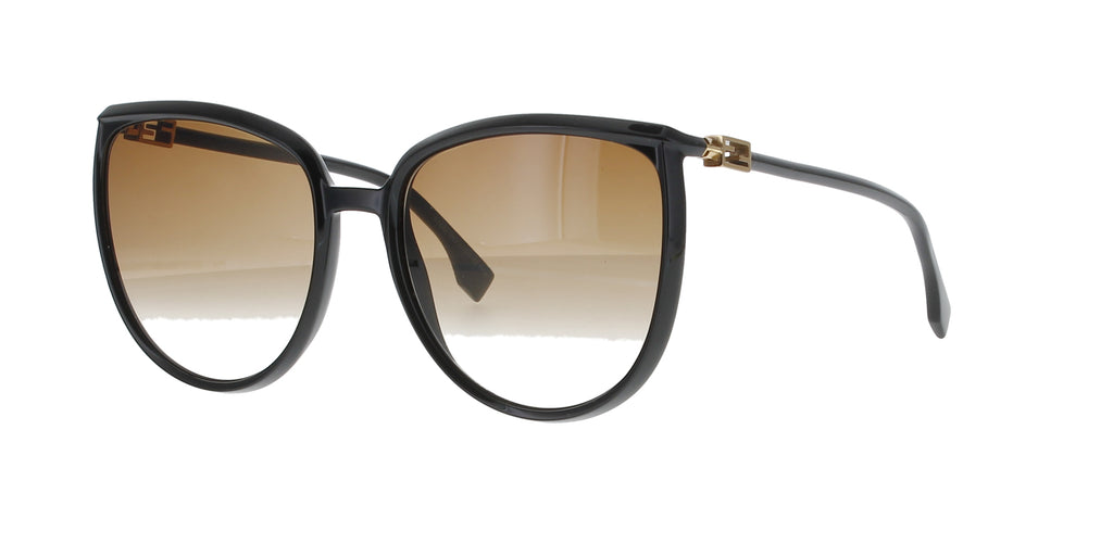 Oversized Black Fendi Sunglasses