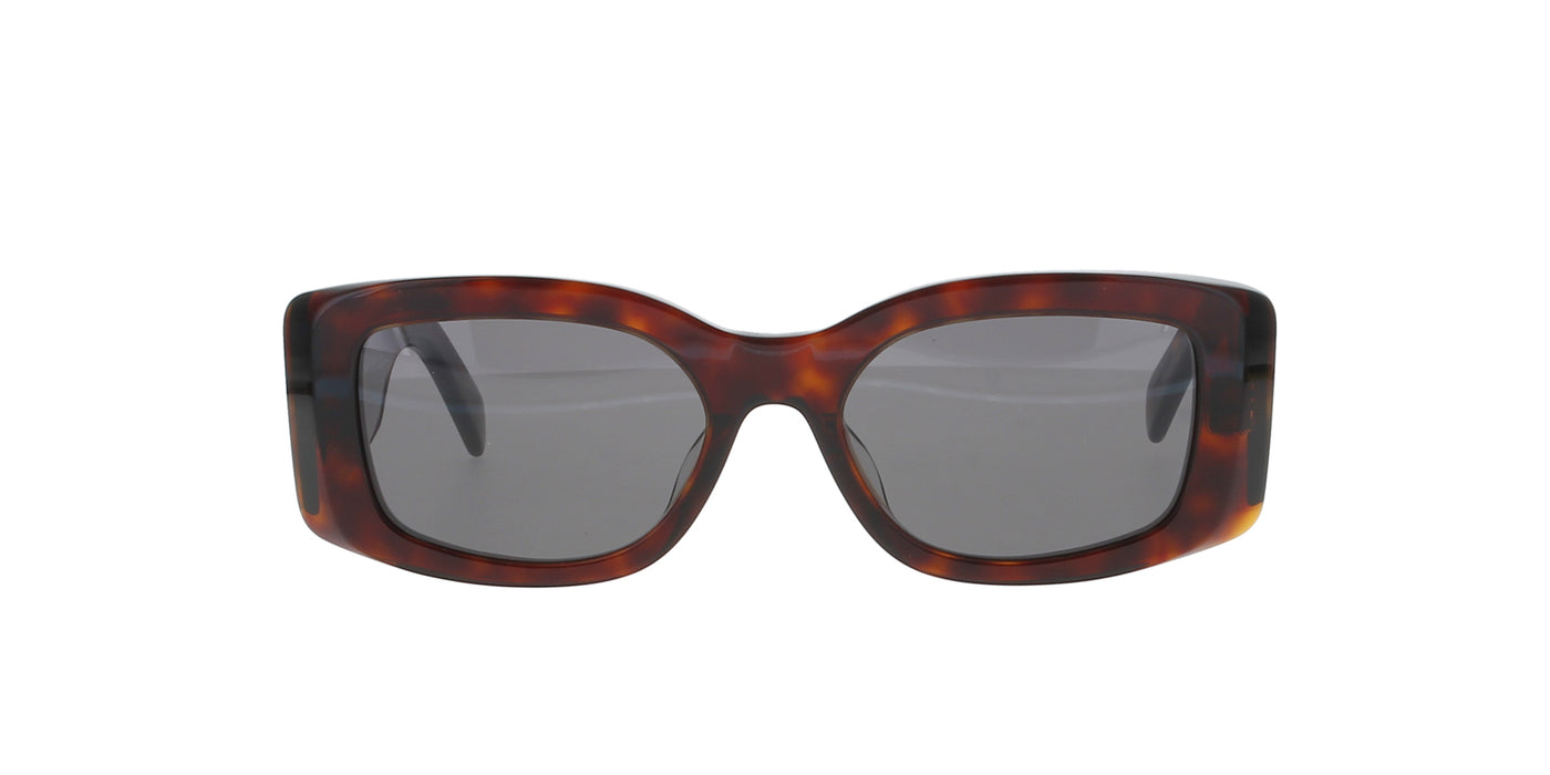 Shiny Dark Havana Celine Triomphe Sunglasses