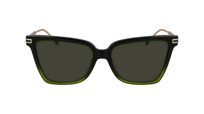 Ferragamo SF2036S Transparent Dark Gree/Green Gradient #colour_transparent-dark-gree-green-gradient