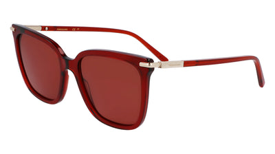 Ferragamo SF2037S Transparent Red/Red #colour_transparent-red-red