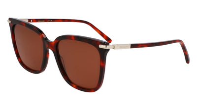 Ferragamo SF2037S Red Tortoise/Brown #colour_red-tortoise-brown