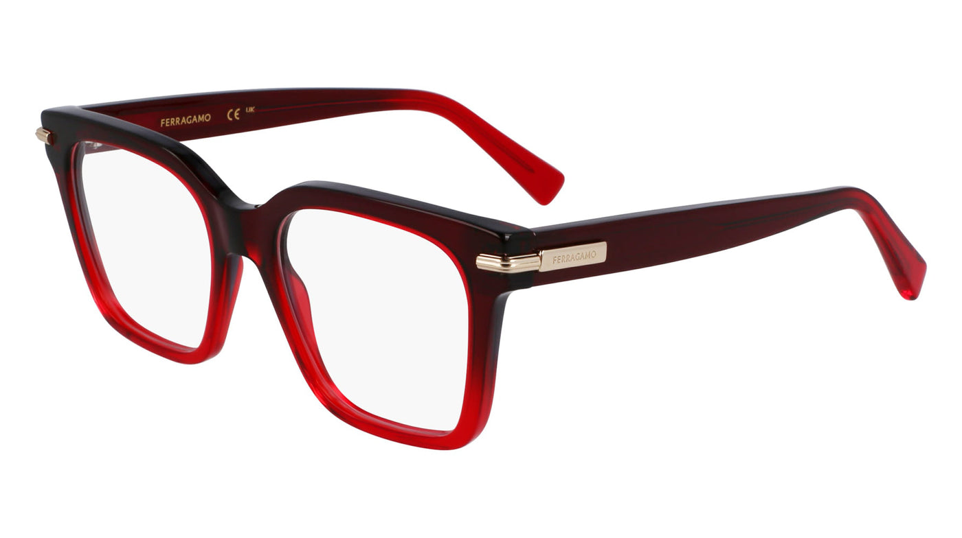 Ferragamo SF3009 Transparent Dark Red #colour_transparent-dark-red