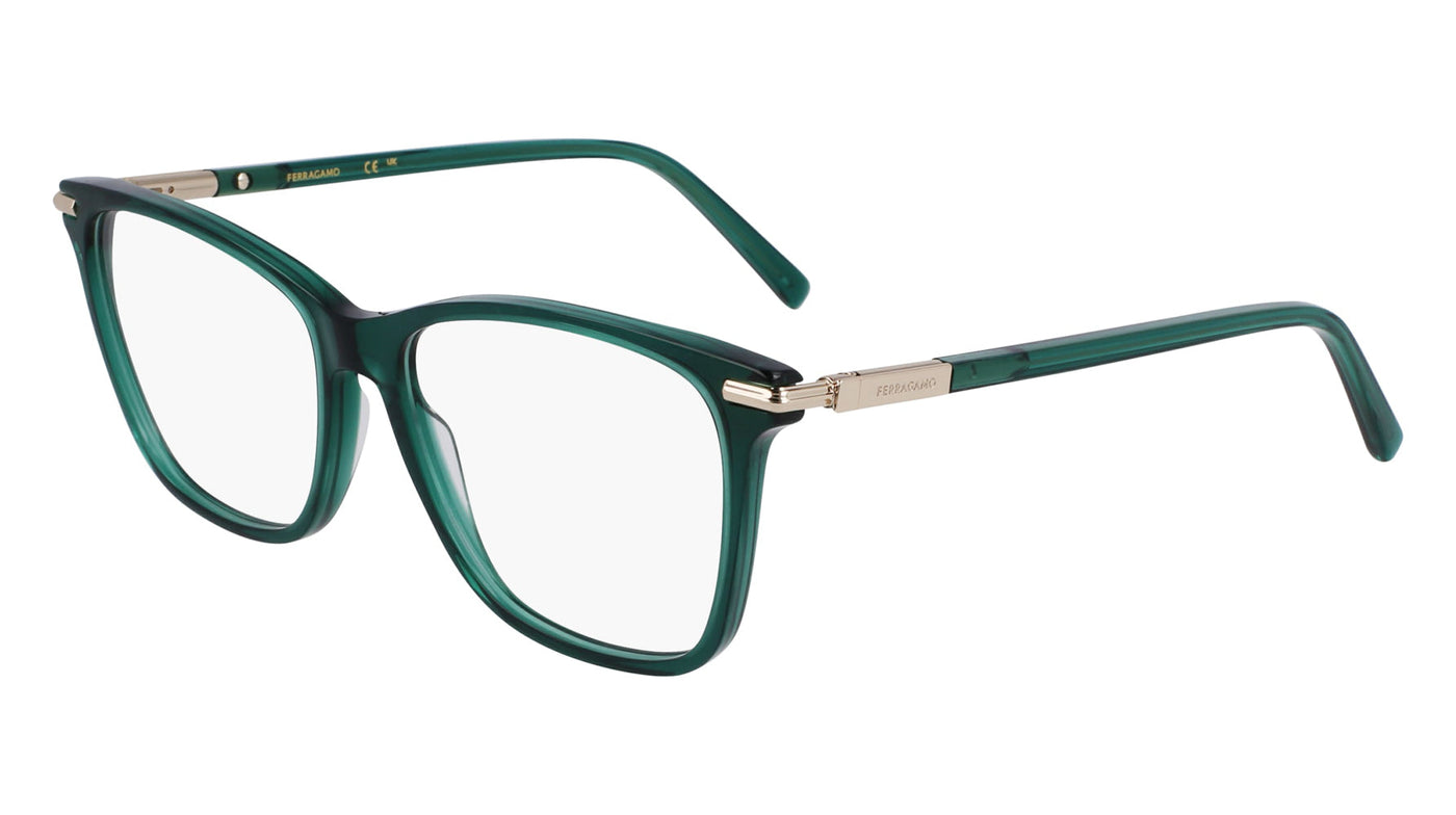 Ferragamo SF3013 Transparent Green #colour_transparent-green