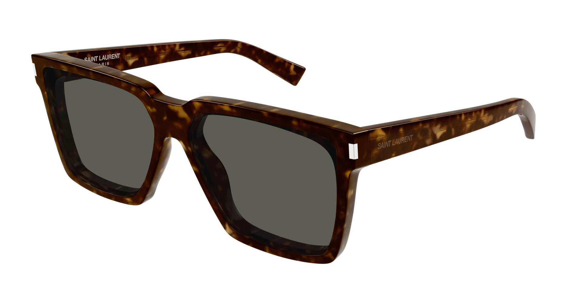 Saint Laurent SL 610/F Rectangle Sunglasses | Fashion Eyewear UK