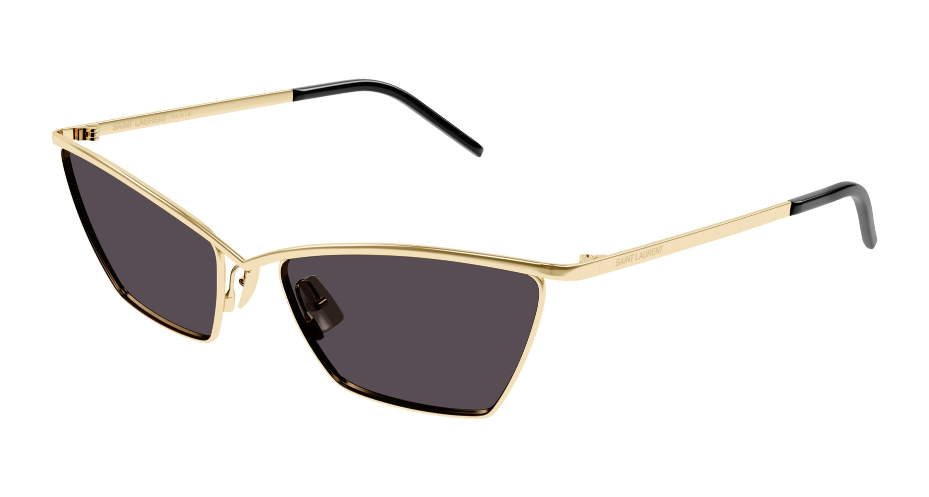YSL Gold Rim Cat Eye Sunglasses