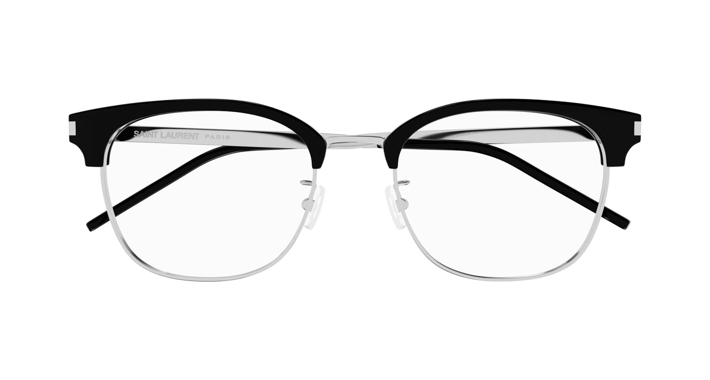 Saint Laurent SL 649/F Black-Silver #colour_black-silver