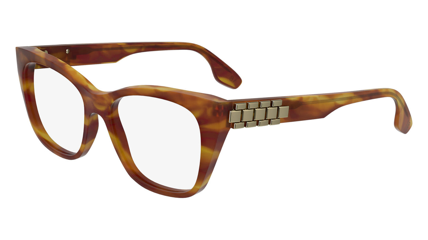 Victoria Beckham VB2662 Striped Blonde Havana #colour_striped-blonde-havana