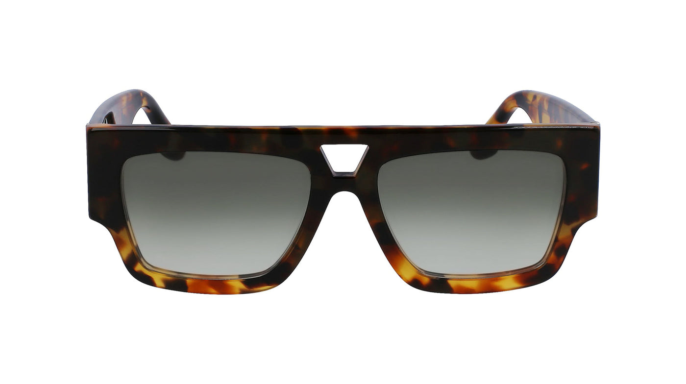 Victoria Beckham VB651S Dark Havana Fade/Grey Gradient #colour_dark-havana-fade-grey-gradient