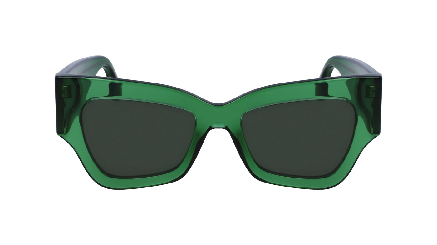 Victoria Beckham VB662S Green/Green #colour_green-green