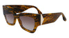 Victoria Beckham VB662S Translucent Horn/Brown #colour_translucent-horn-brown