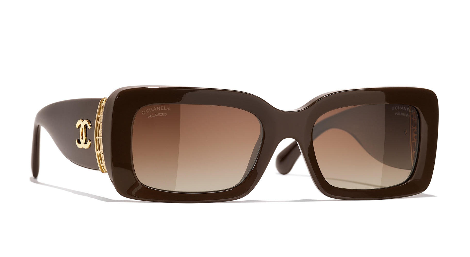 Chanel brown sunglasses 2024 for women