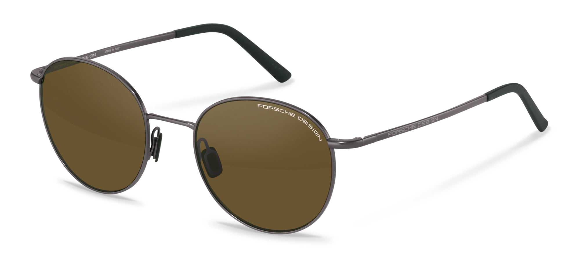 Porsche Design - P'8654-A Polarized fashion Round Sunglasses 51-19-145