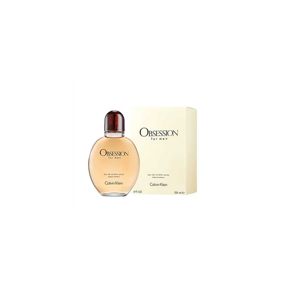 Calvin Klein Obsession Men’s Eau de Toilette 125ml – Intense & Timeless Aroma