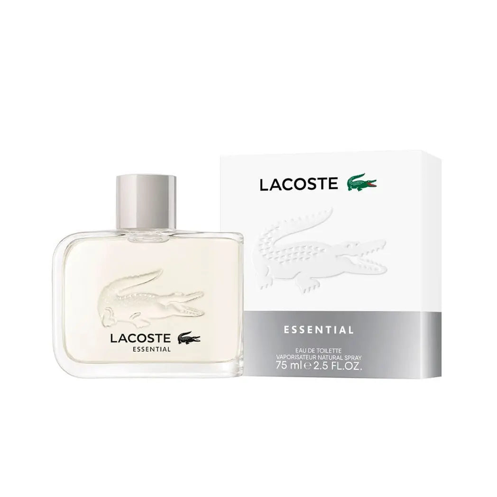 LACOSTE ESSENTIAL Eau De Toilette Spray 75ML - Refreshing and Sophisticated Fragrance for Men