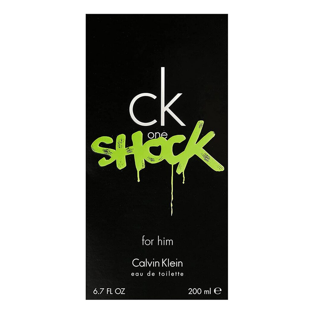 CK ONE SHOCK FOR HIM: Bold & Energetic Fragrance - Freshness meets Depth in this Masculine Scent!