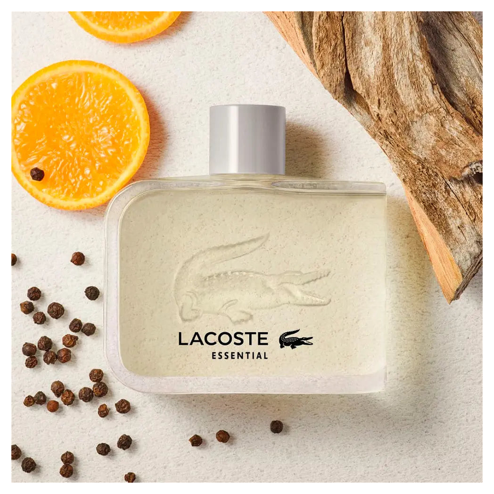 LACOSTE ESSENTIAL Eau De Toilette: Refreshing & Sophisticated Men's Fragrance