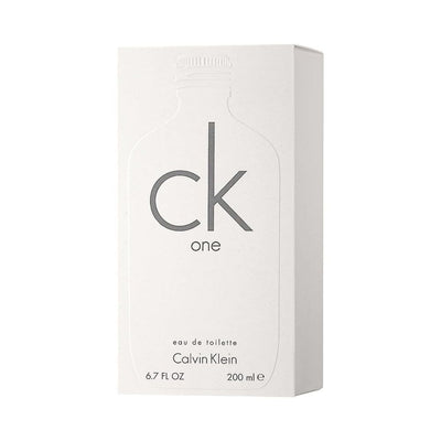 CK ONE Unisex Eau De Toilette 200ml - Timeless Citrus Aromatic Harmony