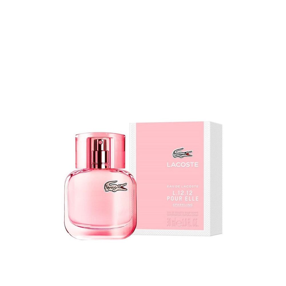 Lacoste L.12.12 Pour Elle Sparkling Eau De Toilette Spray - 30ml: Playful, Whimsical, and Sophisticated Fragrance for Modern Women