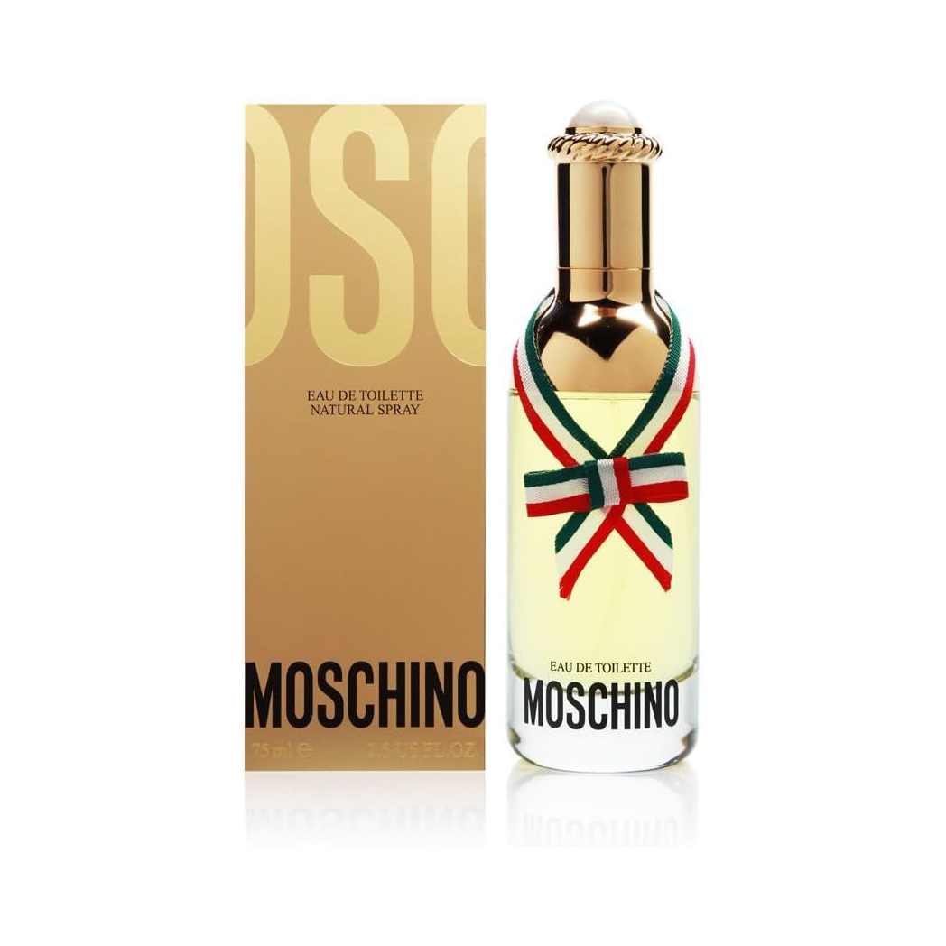 Moschino Eau De Toilette Spray for Women - 75ml: Fun & Elegant Fragrance