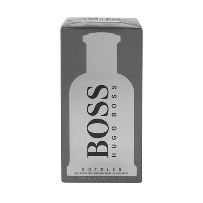 Boss Bottled Grey 200ml Eau De Toilette: A Woody Amber Fragrance for Him