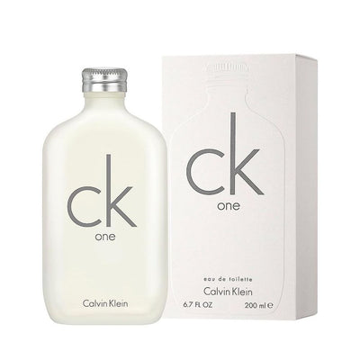 CK ONE Unisex Eau De Toilette 200ml - Timeless Citrus Aromatic Harmony