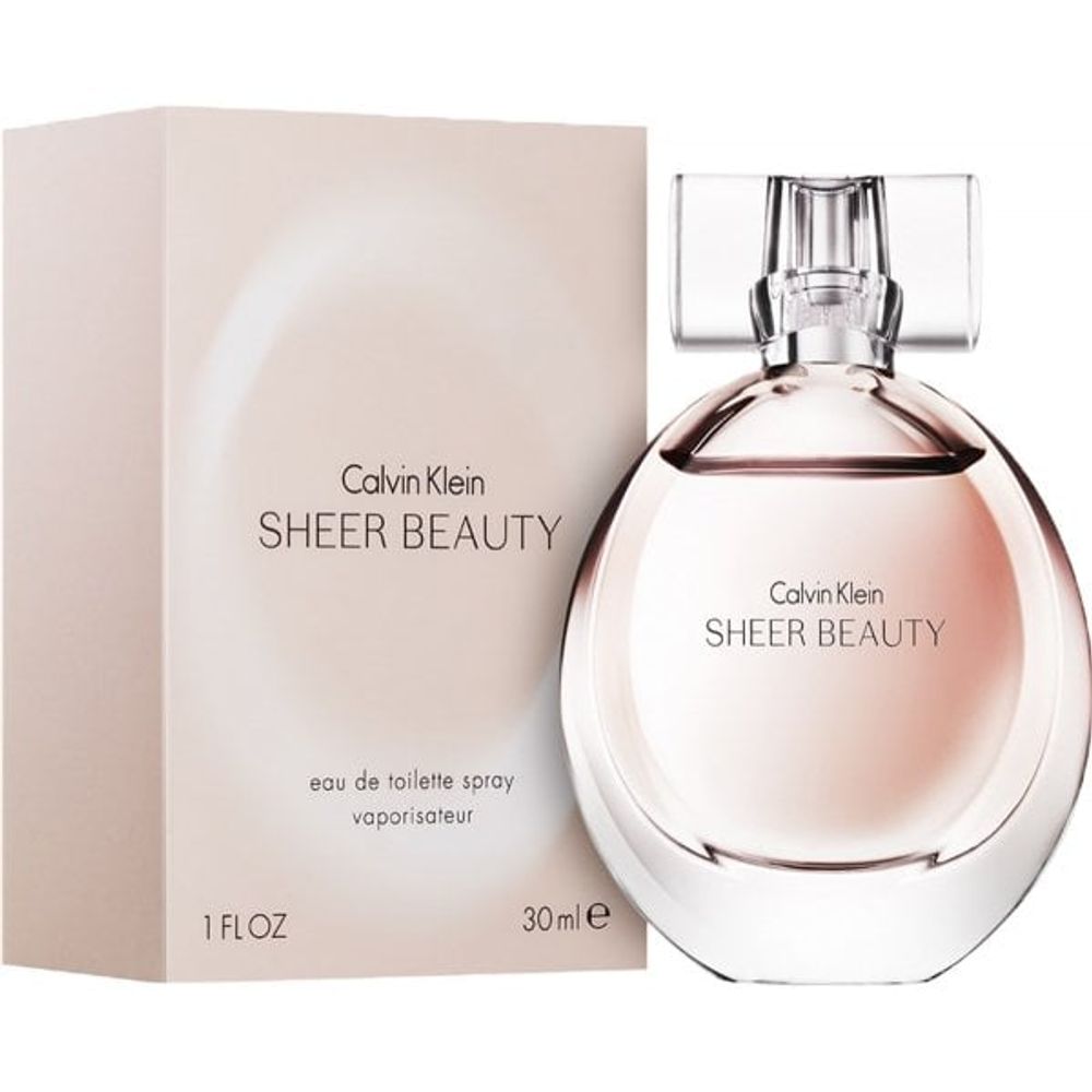 Calvin Klein Sheer Beauty Eau De Toilette Spray - 30ml: Fresh, Elegant, Modern Femininity