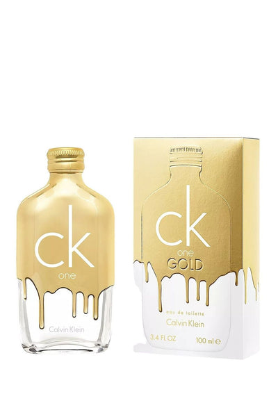 CK One Gold Eau De Toilette Spray 100ml: Sophisticated Unisex Fragrance