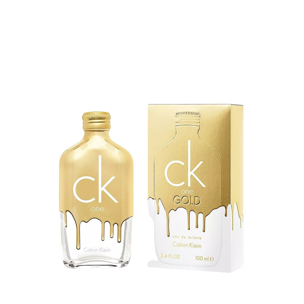 CK One Gold Eau De Toilette Spray 100ml: Sophisticated Unisex Fragrance