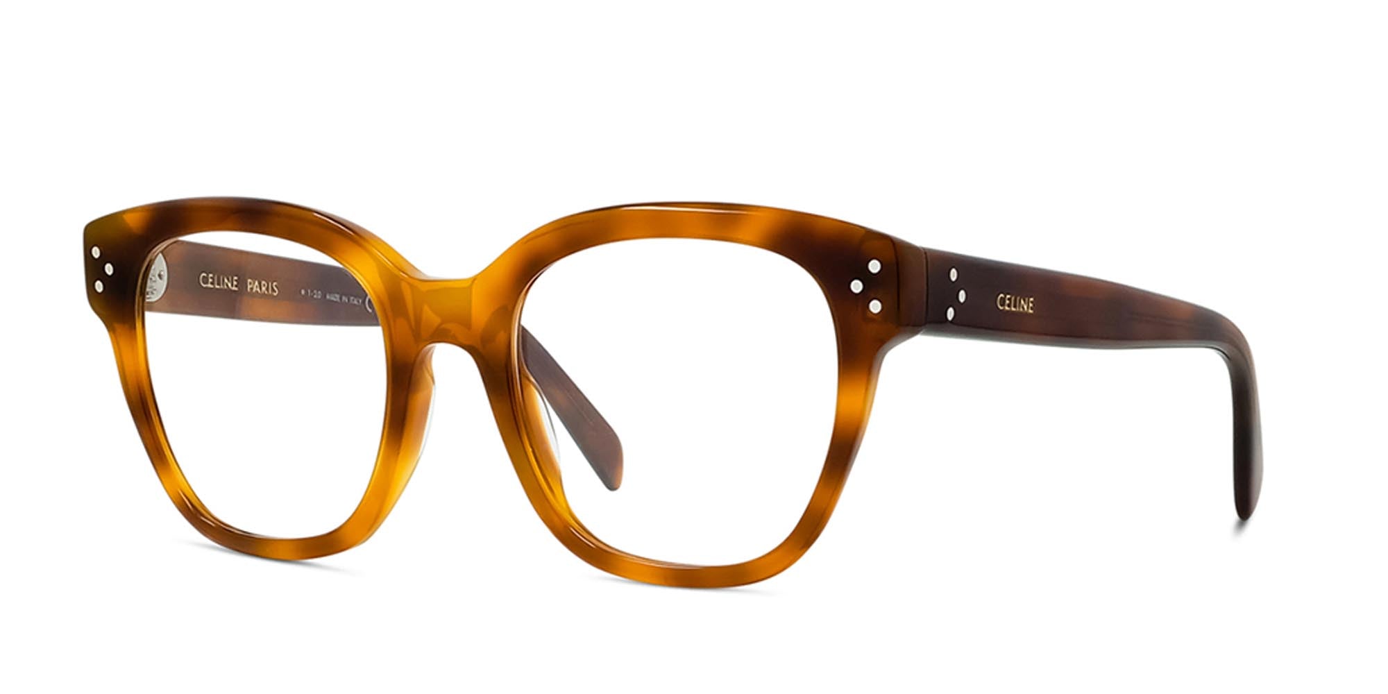 Celine Bold 3 Dots CL50086I Square Glasses | Fashion Eyewear US