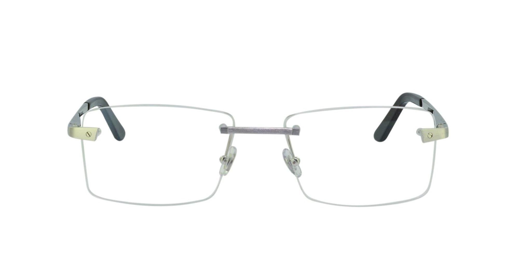 Cartier Santos de Cartier CT0167O Rectangle Glasses Fashion