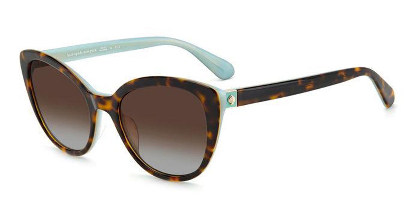 Kate Spade Amberlee/S Havana/Polarised Brown Gradient #colour_havana-polarised-brown-gradient