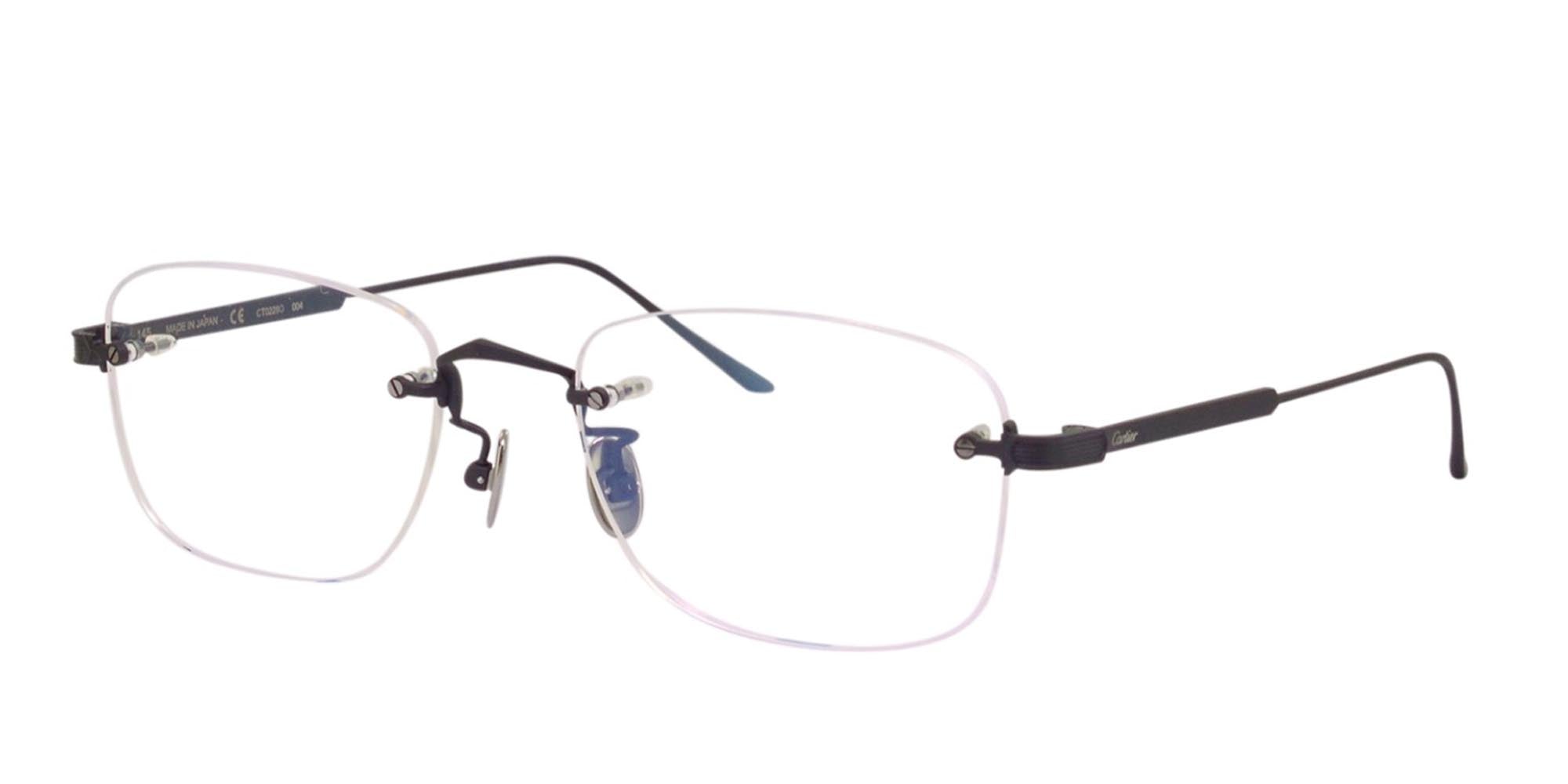 Cartier CT0228O Rectangle Glasses Fashion Eyewear UK