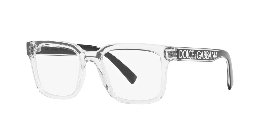 Dolce and gabbana clear glasses best sale