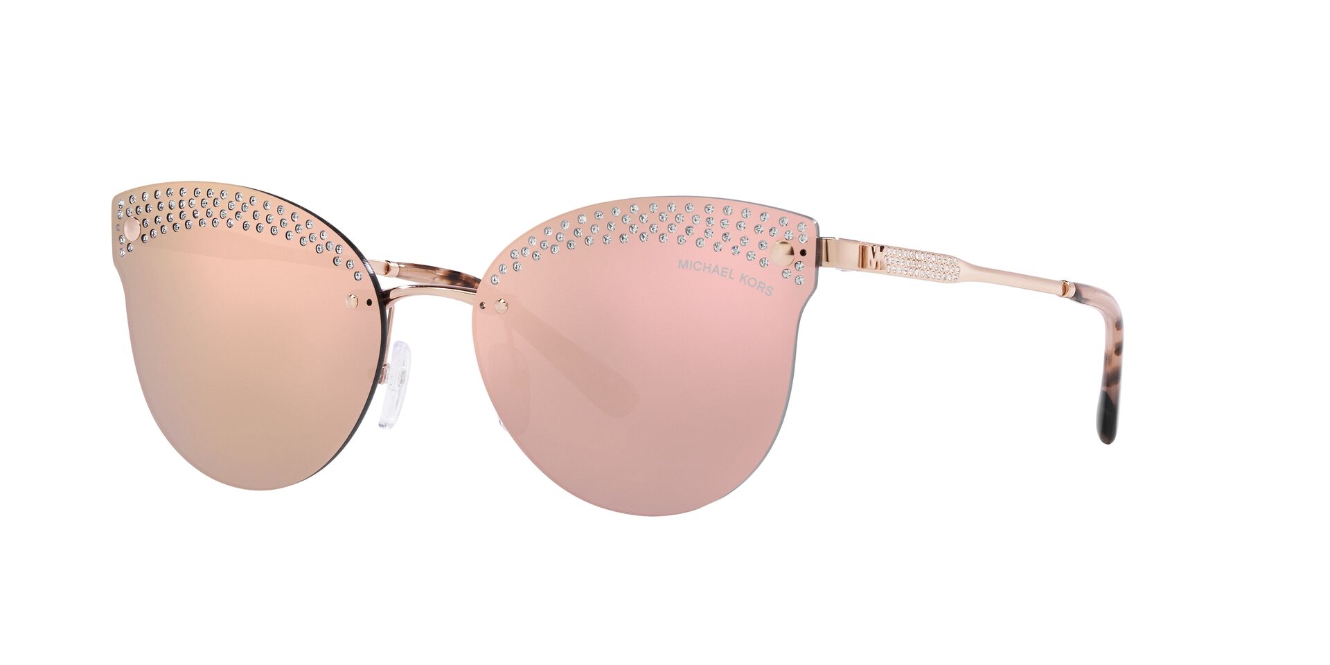 Michael kors shop sunglasses pink mirror